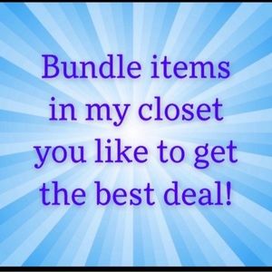 When you bundle, you automatically save on shipping, plus it gives me more……..